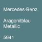 Preview: Mercedes-Benz, Aragonitblau Metallic, 5941.